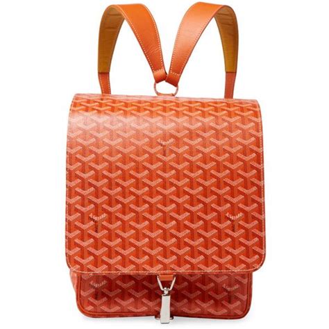 orange goyard jansen backpack|orange Goyard handbags.